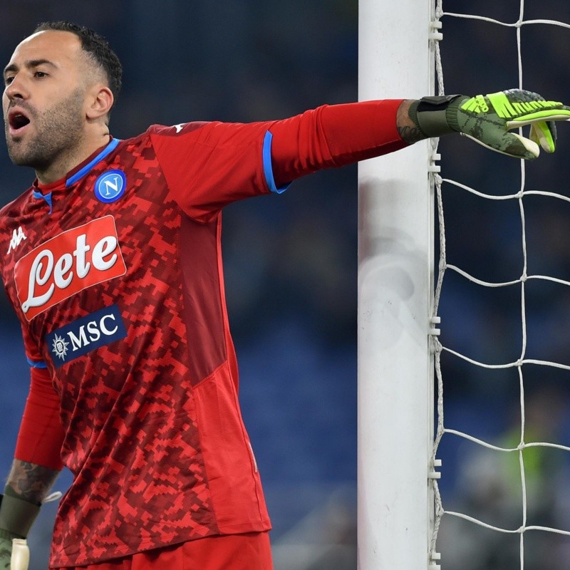 A pesar de ser titular, le dan durísimo a David Ospina: "Napoli es peor con él"