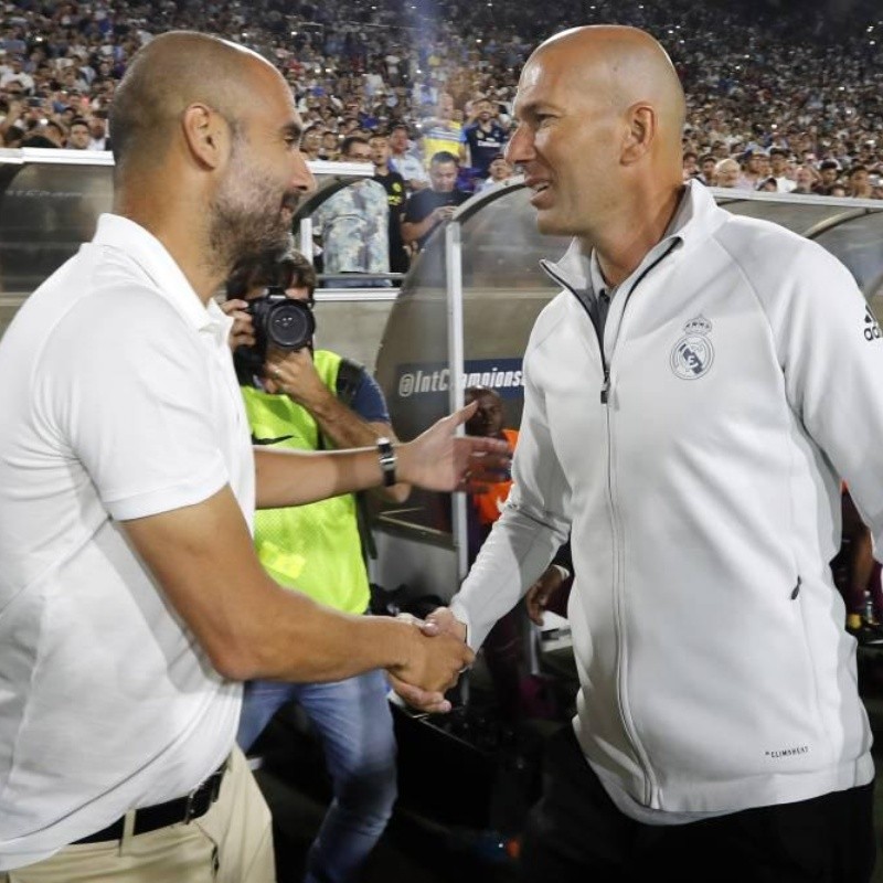 La respuesta de Guardiola a Zidane tras ponerlo como "el mejor DT del mundo"