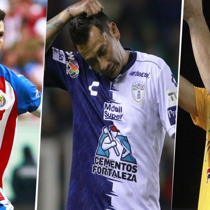 Alerta roja: 8 jugadores de la Liga MX que quedarán libres en verano