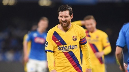 Foto de Lionel Messi, jugador de Barcelona.