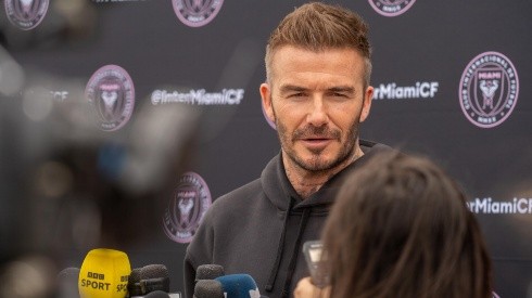 David Beckham, uno de los propietarios de Inter Miami.