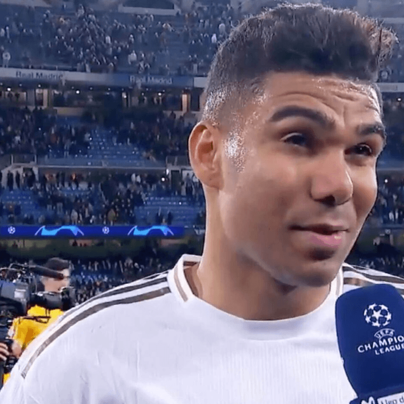 La frase de Casemiro por la que lo mataron en Twitter