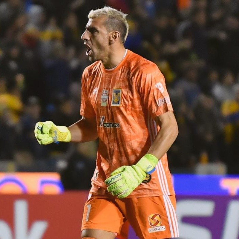 Así fue como los fanáticos Tigres reaccionaron al gol de Nahuel Guzmán