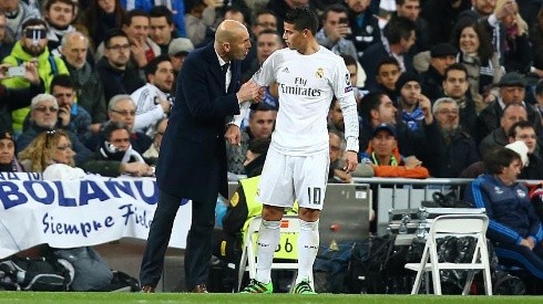 James y Zidane se dijeron las cosas en la cara