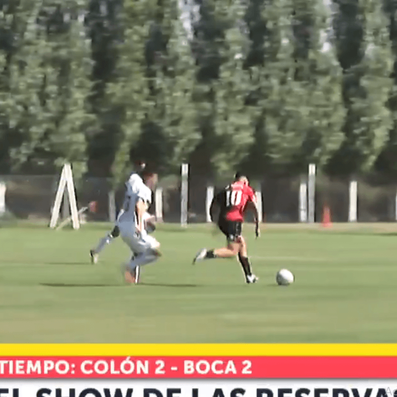 Esta loco: pibe de la reserva de Boca dio un patadón que merece cárcel