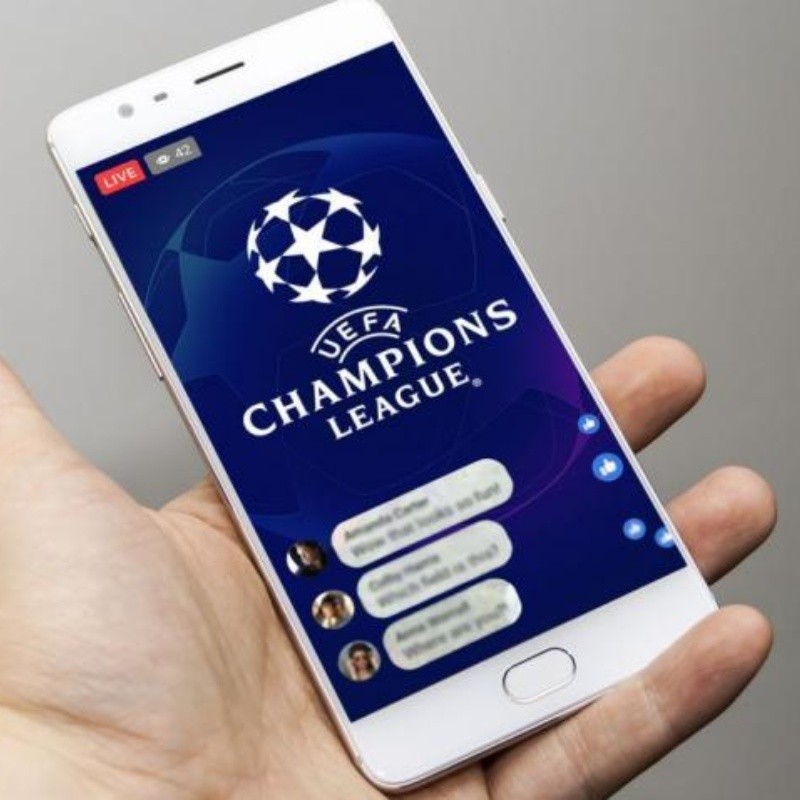 Usuarios elogian que la Champions transmite gratis sus partidos por Facebook