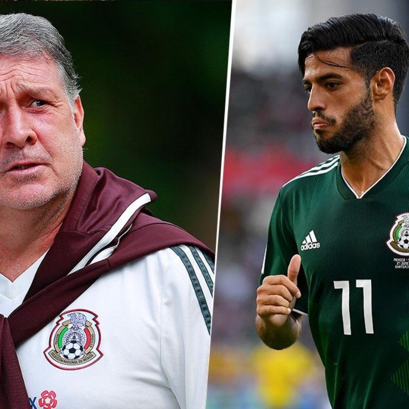 "Depende de él": El Tata sobre convocatoria de Carlos Vela