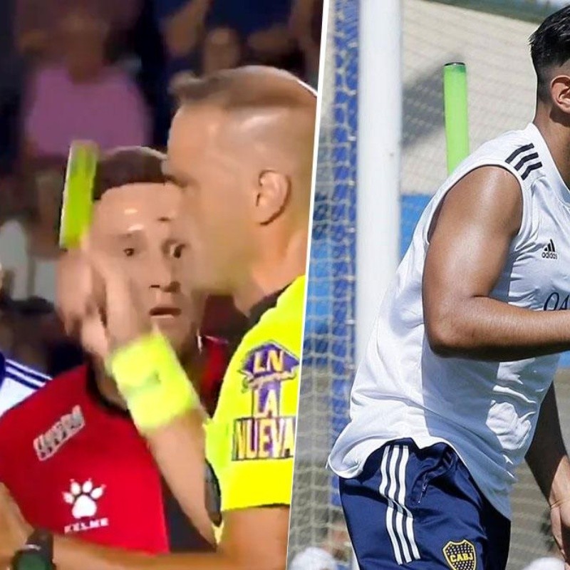 Zambrano tiene fecha de debut en Boca por la quinta amarilla a Izquierdoz