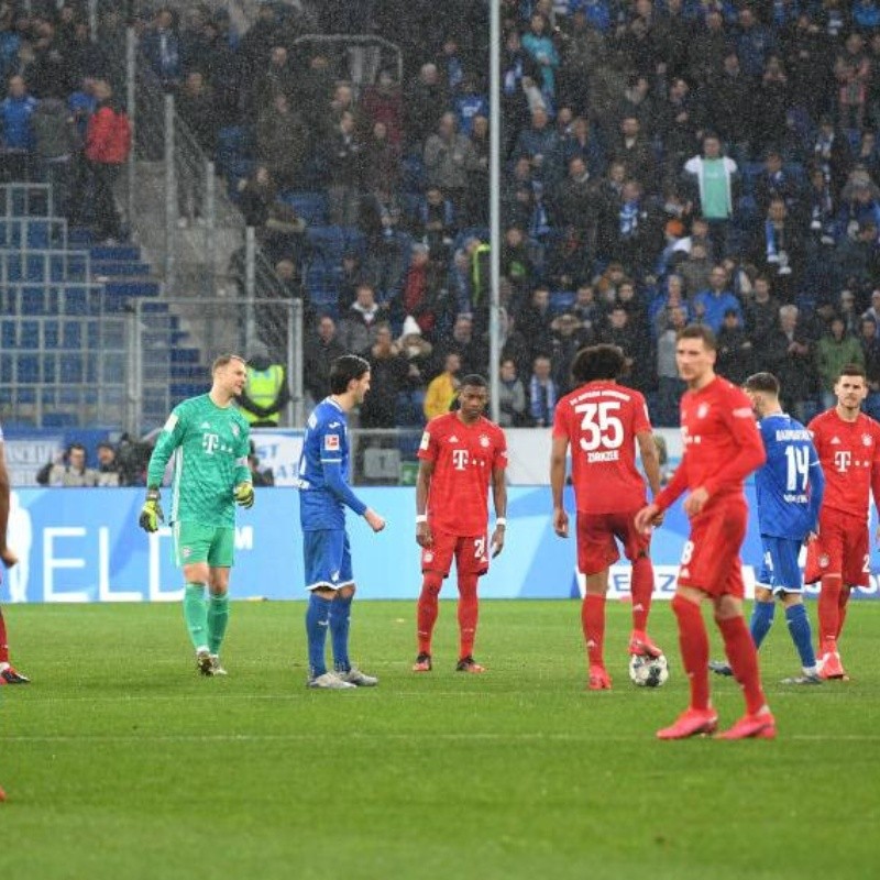 Escándalo en Hoffenheim-Bayern: se negaron a jugar los últimos minutos