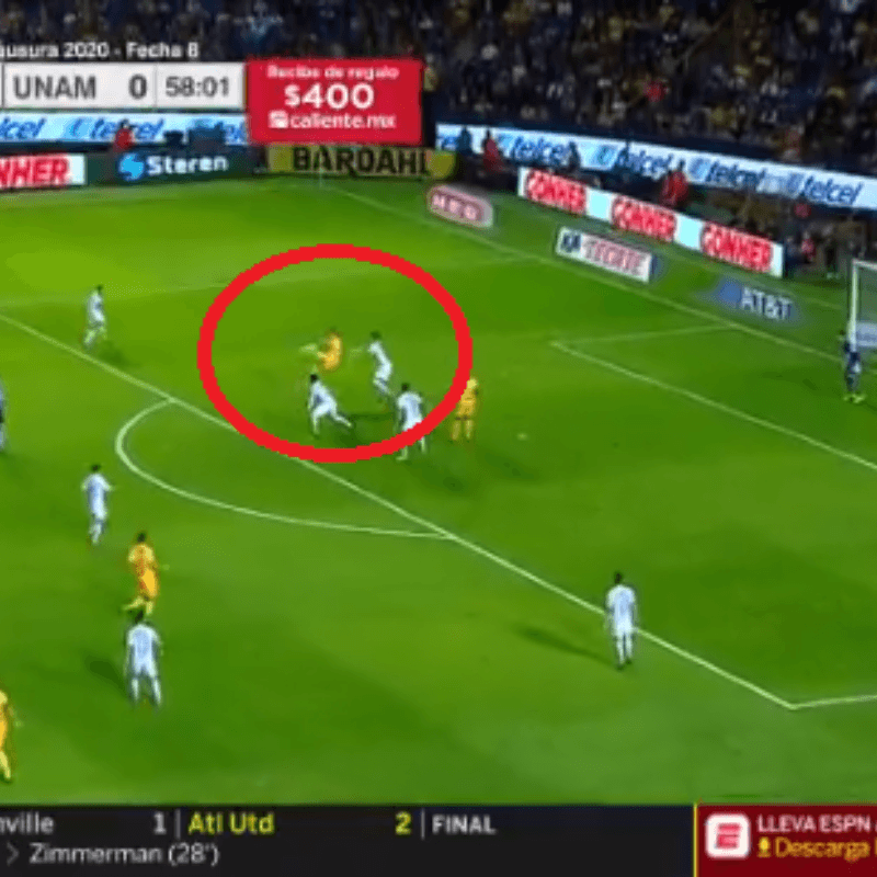 Tremendo golazo de chilena de André-Pierre Gignac para Tigres