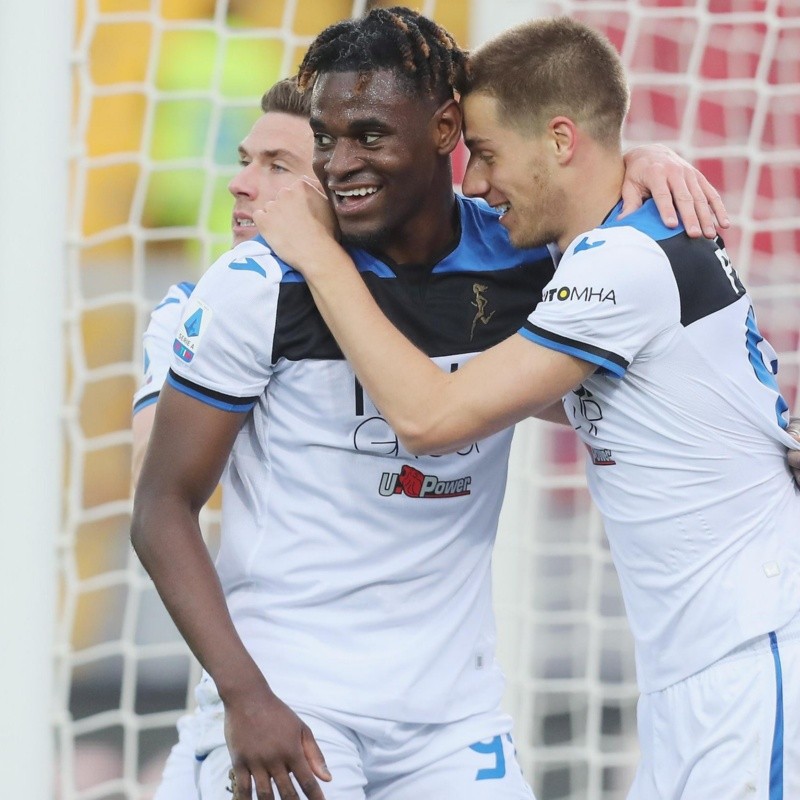 Letal: hattrick de Duván Zapata para que Atalanta aplaste al Lecce