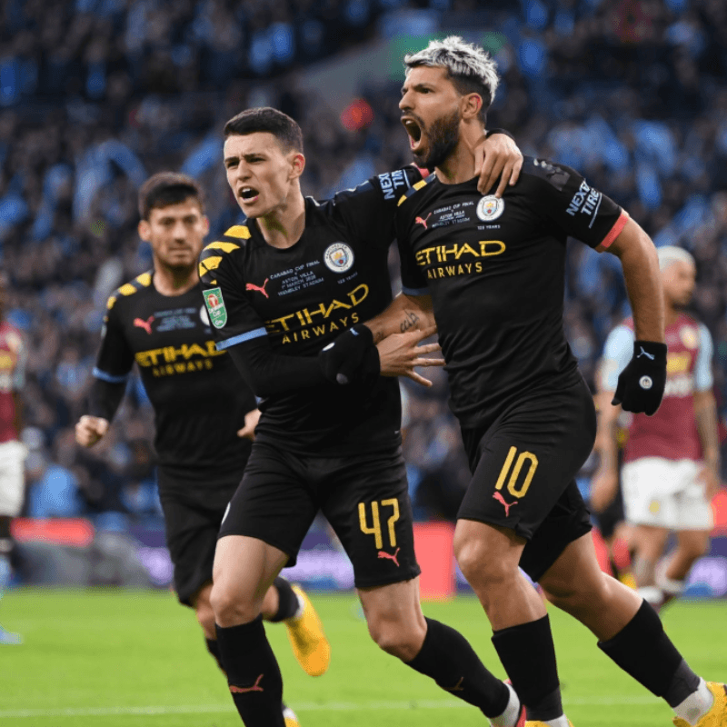 De la mano de Agüero, el Manchester City es campeón de la Copa de la Liga