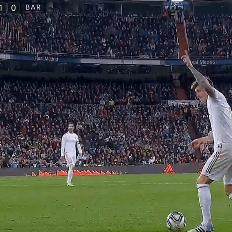 Kroos y el gestito de 'andá, andá' a Vinicius que se hizo viral