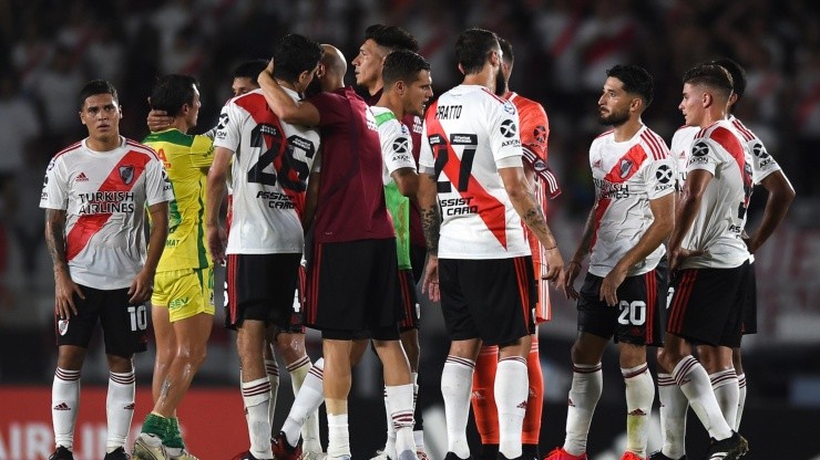 Foto de los jugadores de River.