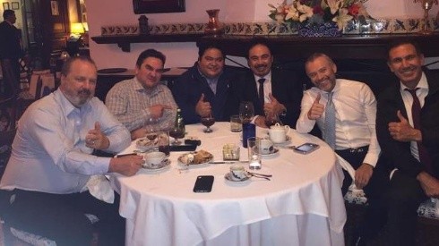 El ex directivo rojiblanco compartió con sus nuevos compañeros pese a discusiones con Hugo Sánchez y De Anda