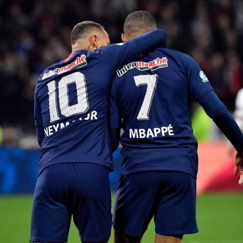 Aparecieron Mbappé y Neymar para salvar al PSG ante Lyon y pasar a la final