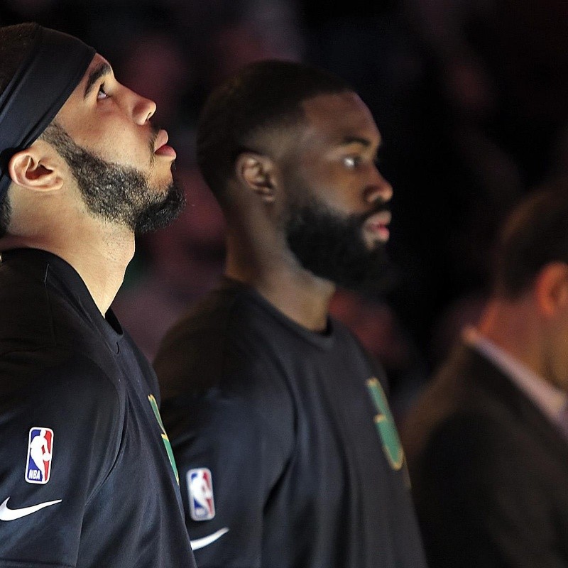 Tatum reveló el momento en el que se enteró del fallecimiento de Kobe