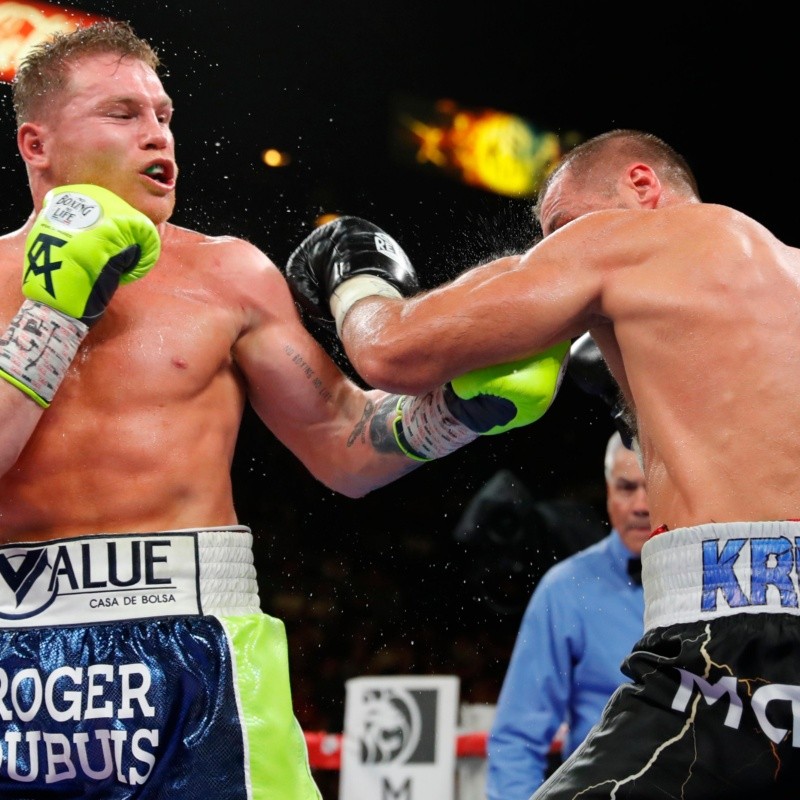 Canelo Álvarez se entrena al mismo nivel que otro boxeador mexicano