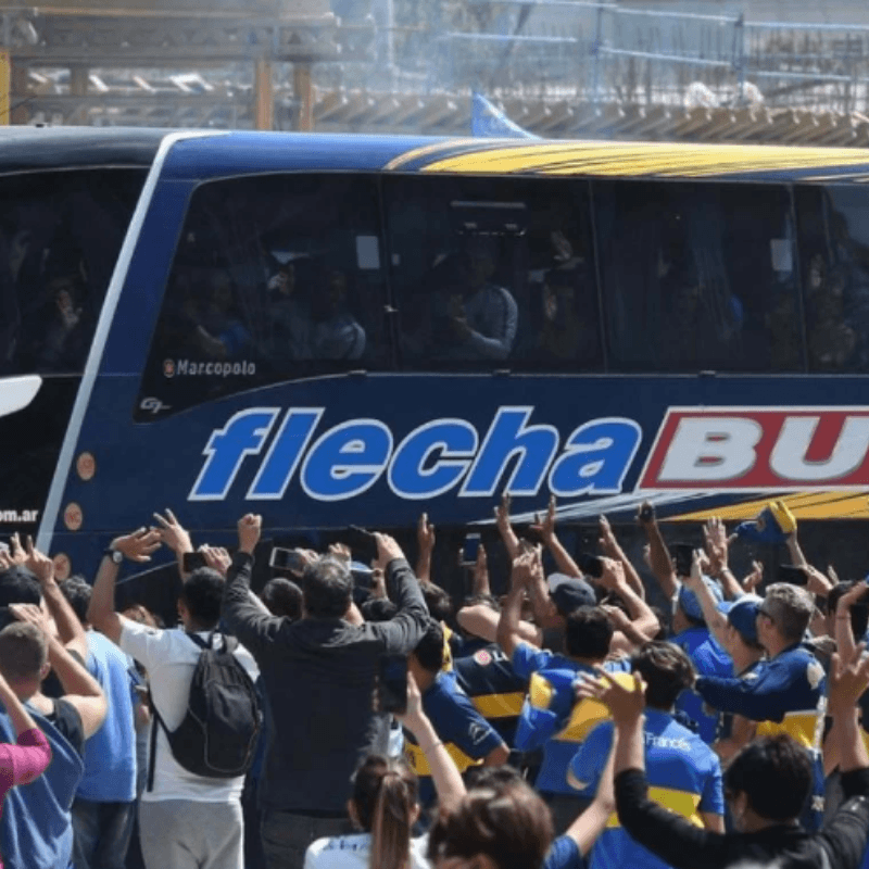 Fox Sports: los hinchas de Boca escoltarán al micro de Gimnasia