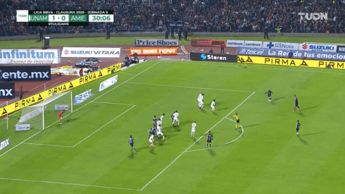 Video: Leonardo Suárez coloca el empate para el América.