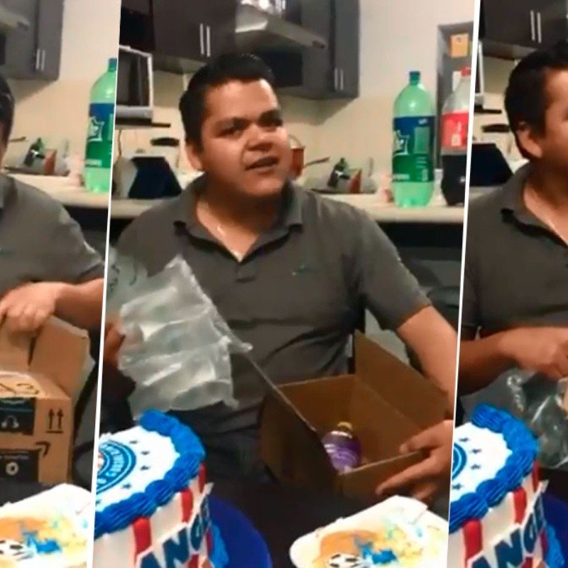 VIDEO: Aficionado de Chivas recibe un 'Fabuloso' de regalo de cumpleaños en lugar de Nintendo Switch