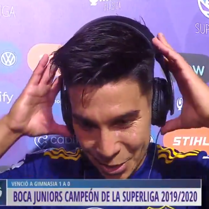 Pol Fernández contó qué le dijo Riquelme cuando llegó a Boca