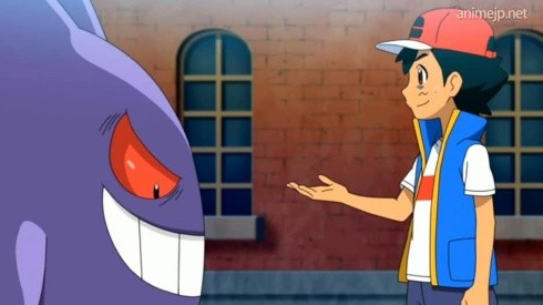 ¡Lo hizo! Ash capturó un Gengar en el anime de Pokémon