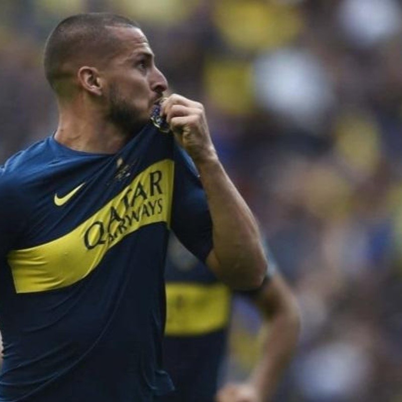 Benedetto metió tres historias para festejar el título de Boca