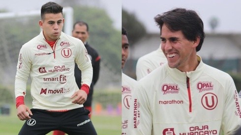 Henry Vaca y Guarderas jugaron juntos en la U en el 2019.