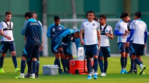 Cruz Azul en un entrenamiento de pretemporada para el Clausura 2020