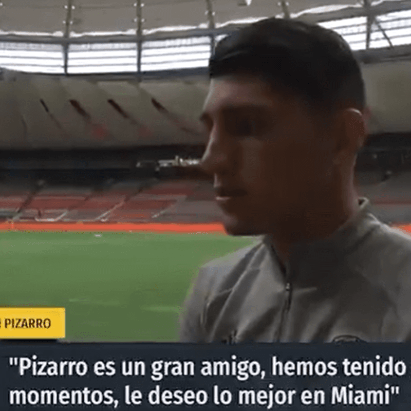 Pulido quisiera rencontrarse con Rodolfo Pizarro en la MLS