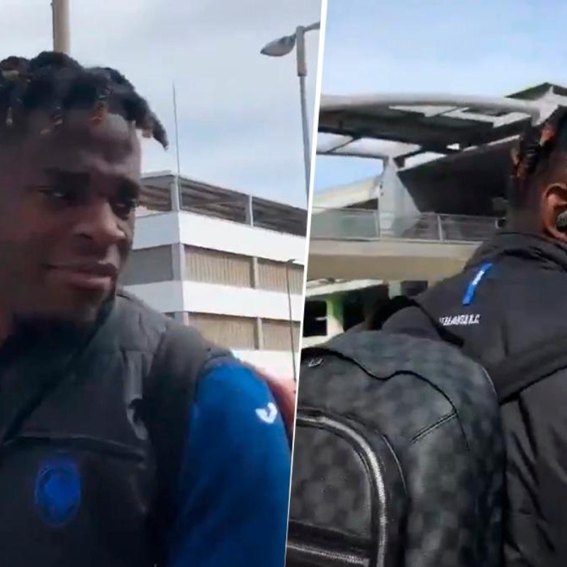 "¿Qué pregunta es esa?": Duván Zapata, enfadado a su llegada a España