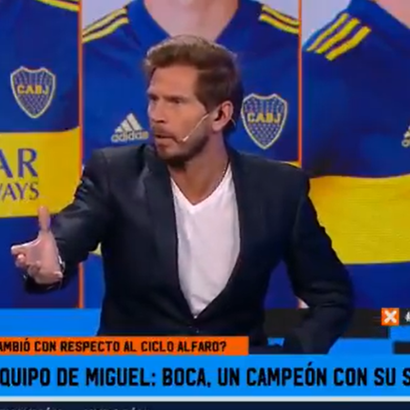 Vignolo: "Yo creo que con Alfaro, Boca no salía campeón"