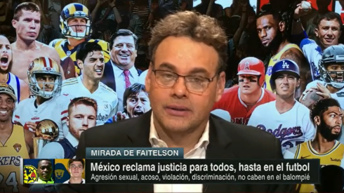 Faitelson acusó de machista al futbol mexicano