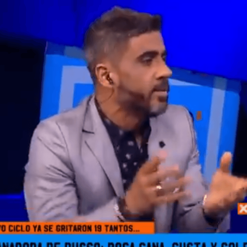 El Negro Bulos se puso loco con un gesto de Riquelme con Tevez