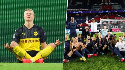 El épico trolleo a Haaland de todo PSG tras eliminar al Dortmund