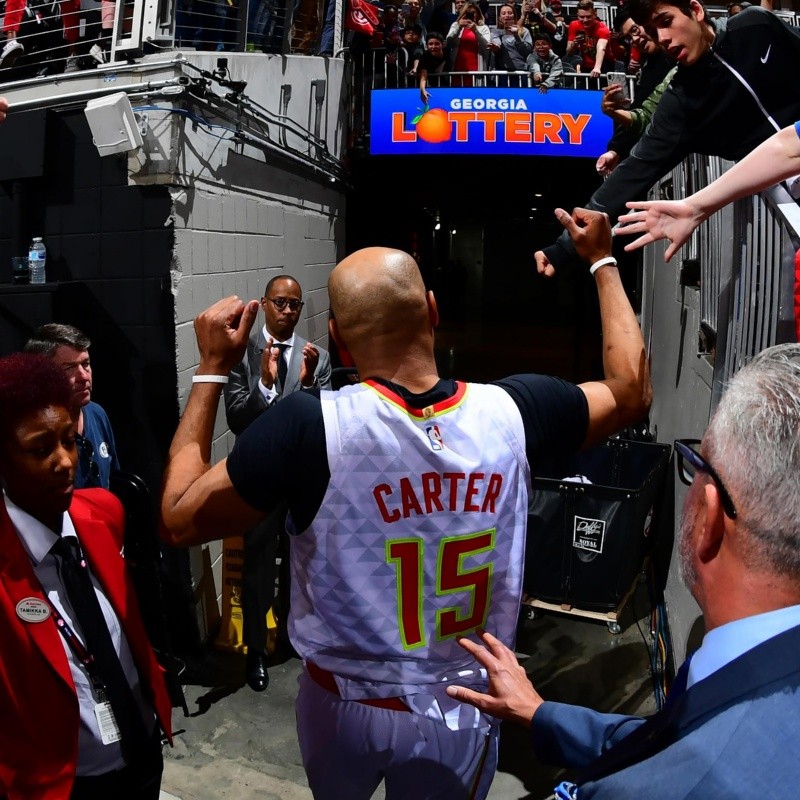 ¿Se acabó? la emotiva despedida de Vince Carter tras posible último juego