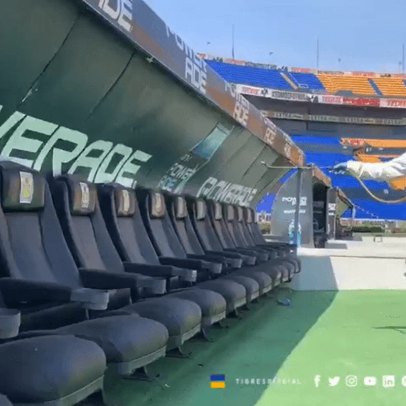 Tigres desinfectó su estadio para prevenir el coronavirus