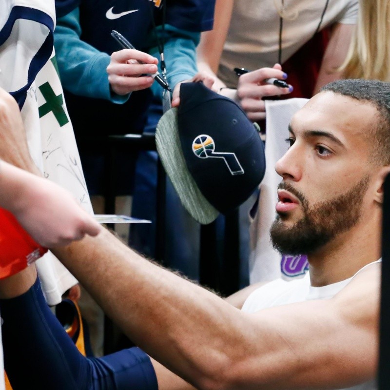 Niño que tuvo contacto con Gobert dio positivo de coronavirus