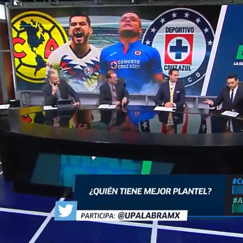 En LUP debatieron quién tiene mejor plantel entre América y Cruz Azul