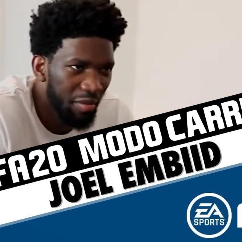 Joel Embiid y un pedido a EA Sports... ¡Para que arreglen el Modo Carrera del FIFA 20!