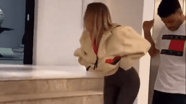 Video: el baile viral de Oxlade-Chamberlain y su novia en cuarentena