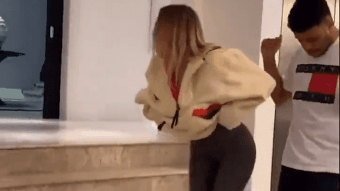 Video: el baile viral de Oxlade-Chamberlain y su novia en cuarentena