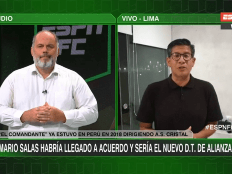 Erick Osores aseguró que se frenó la llegada de Mario Salas a Alianza Lima