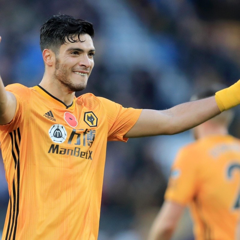 Raúl Jiménez es el jugador que más aporta en los goles del Wolverhampton