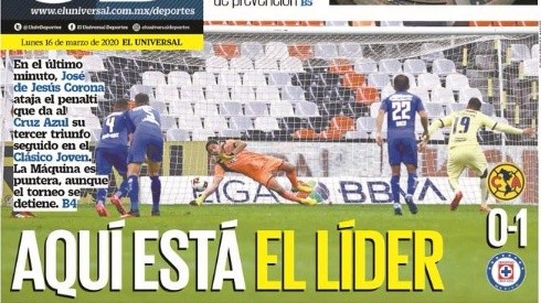 Las portadas de la derrota