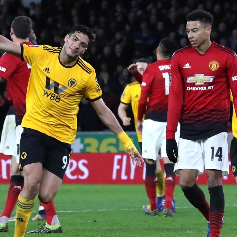 Golazo para eliminar al Manchester United: se cumple un año de la gesta de Raúl Jiménez con los Wolves