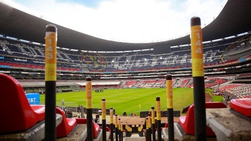 El Estadio Azteca estuvo a puertas cerradas este domingo