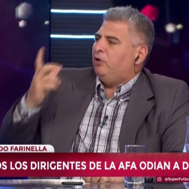 Farinella: "Todo el fútbol argentino ahora odia a D'Onofrio"