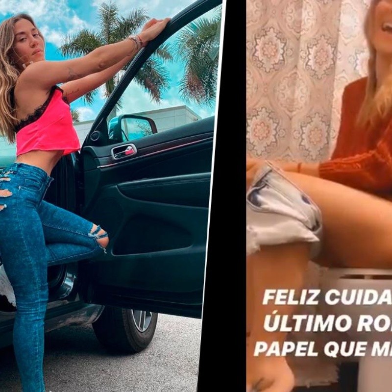 Jimena Baron subió un video haciendo sus necesidades y en twitter la destruyeron